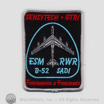 Weapon System Patch, Aircraft Patch : B-52 Stratofortress Situational Awareness Defensive Improvement.