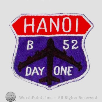 Weapon System Patch, Aircraft Patch : B-52 Stratofortress Vietnam.