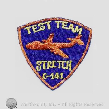 Weapon System Patch, Aircraft Patch : C-141 Starlifter Stretch Test Team.