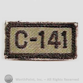 Weapon System Patch, Aircraft Patch : C-141B Starlifter.