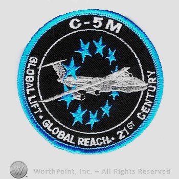 Weapon System Patch, Aircraft Patch : C-5M Galaxy.