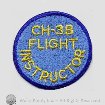 Weapon System Patch, Aircraft Patch : CH-3B Sea King Flight Instructor.