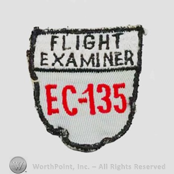 Weapon System Patch, Aircraft Patch : EC-135 Flight Examiner.