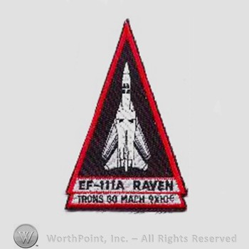 Weapon System Patch, Aircraft Patch : EF-111A Raven.