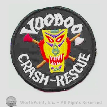 Weapon System Patch, Aircraft Patch : F-101 Voodoo Crew Chief.