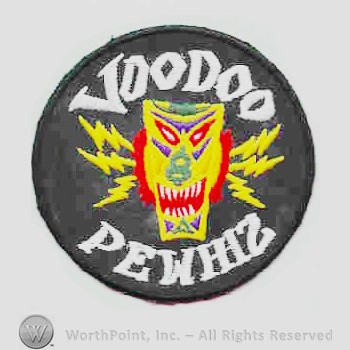 Weapon System Patch, Aircraft Patch : F-101 Voodoo PE Whiz.