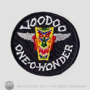 Weapon System Patch, Aircraft Patch : F-101 Voodoo Pilot.