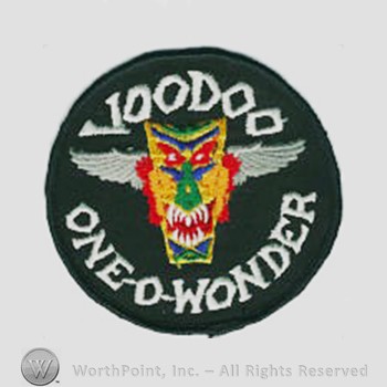 Weapon System Patch, Aircraft Patch : F-101 Voodoo Pilot.