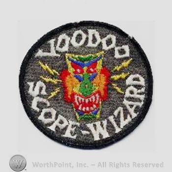 Weapon System Patch, Aircraft Patch : F-101 Voodoo Weapon Systems Officer.