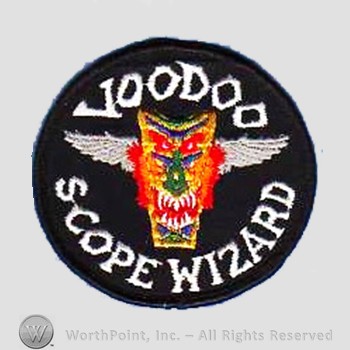 Weapon System Patch, Aircraft Patch : F-101 Voodoo Weapon Systems Officer.