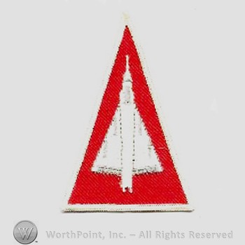 Weapon System Patch, Aircraft Patch : F-102 Delta Dagger.