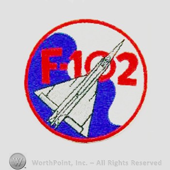 Weapon System Patch, Aircraft Patch : F-102 Delta Dagger.
