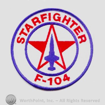 Weapon System Patch, Aircraft Patch : F-104 Starfighter.