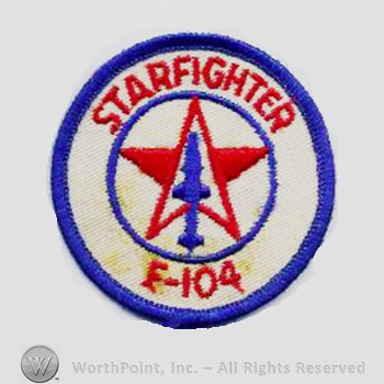 Weapon System Patch, Aircraft Patch : F-104 Starfighter.