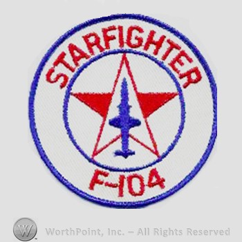 Weapon System Patch, Aircraft Patch : F-104 Starfighter.