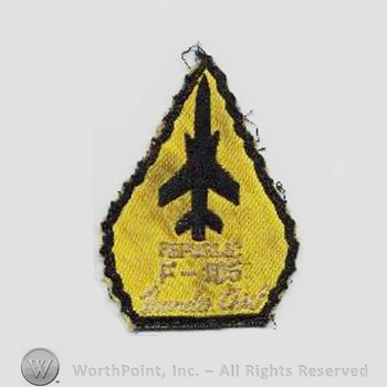 Weapon System Patch, Aircraft Patch : F-105 Thunderchief.