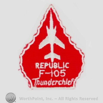 Weapon System Patch, Aircraft Patch : F-105 Thunderchief.