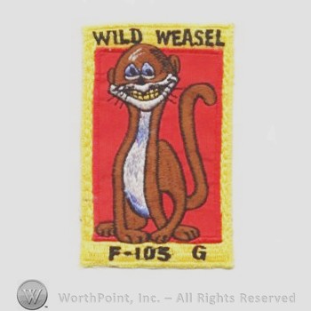 Weapon System Patch, Aircraft Patch : F-105G Wild Weasel.