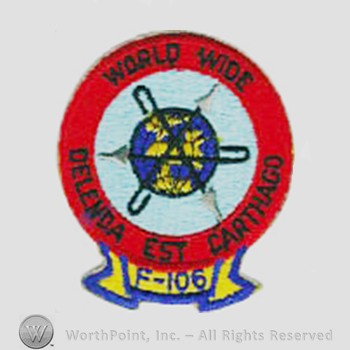 Weapon System Patch, Aircraft Patch : F-106 Delta Dart Air Refueling Qualified.
