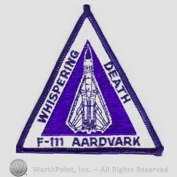 Weapon System Patch, Aircraft Patch : F-111 Aardvark.