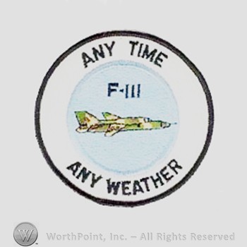 Weapon System Patch, Aircraft Patch : F-111 Aardvark.