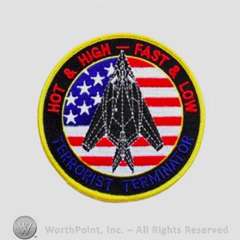 Weapon System Patch, Aircraft Patch : F-117 Nighthawk.