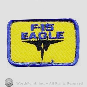 Weapon System Patch, Aircraft Patch : F-15 Eagle.
