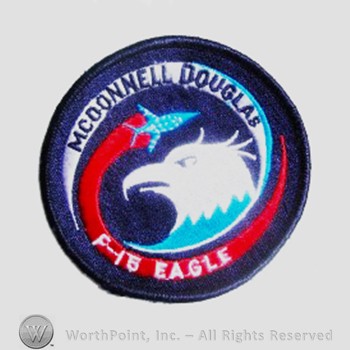 Weapon System Patch, Aircraft Patch : F-15 Eagle.