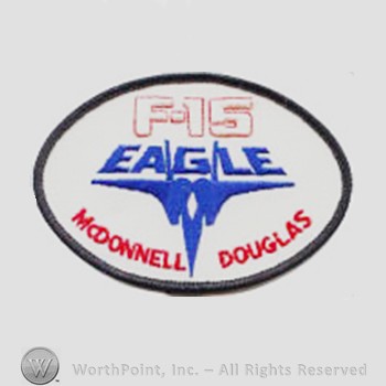 Weapon System Patch, Aircraft Patch : F-15 Eagle.
