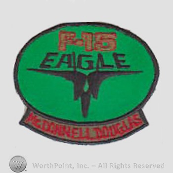 Weapon System Patch, Aircraft Patch : F-15 Eagle.
