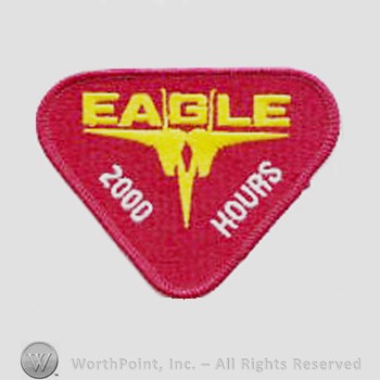 Weapon System Patch, Aircraft Patch : F-15 Eagle 2000 Hours.