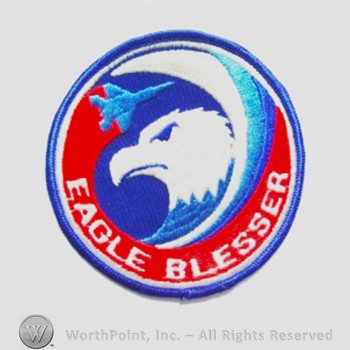Weapon System Patch, Aircraft Patch : F-15 Eagle Blesser.