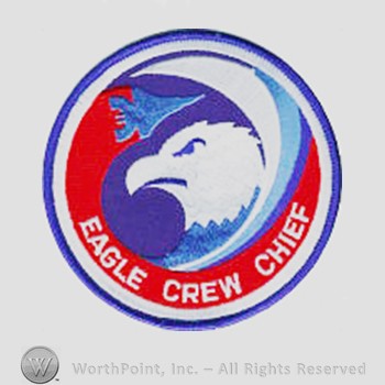 Weapon System Patch, Aircraft Patch : F-15 Eagle Crew Chief.