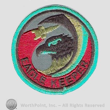 Weapon System Patch, Aircraft Patch : F-15 Eagle Crew Chief.