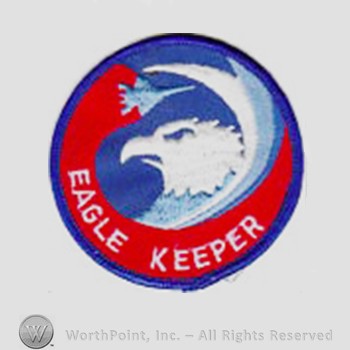 Weapon System Patch, Aircraft Patch : F-15 Eagle Crew Chief.