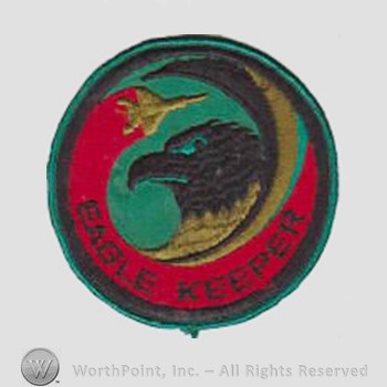 Weapon System Patch, Aircraft Patch : F-15 Eagle Crew Chief.