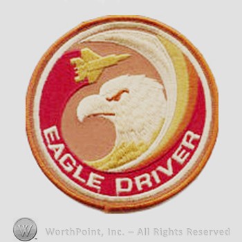 Weapon System Patch, Aircraft Patch : F-15 Eagle Pilot.