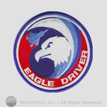 Weapon System Patch, Aircraft Patch : F-15 Eagle Pilot.