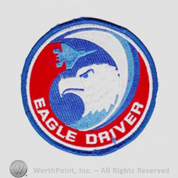 Weapon System Patch, Aircraft Patch : F-15 Eagle Pilot.