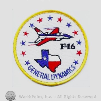 Weapon System Patch, Aircraft Patch : F-16 Fighting Falcon.