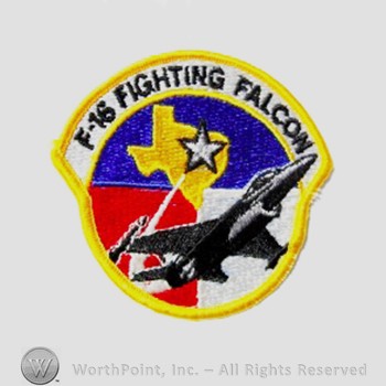 Weapon System Patch, Aircraft Patch : F-16 Fighting Falcon.