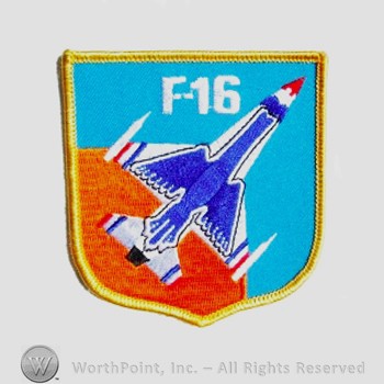 Weapon System Patch, Aircraft Patch : F-16 Fighting Falcon.