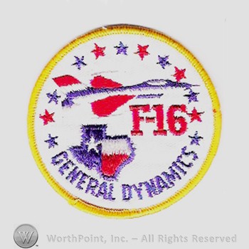 Weapon System Patch, Aircraft Patch : F-16 Fighting Falcon.
