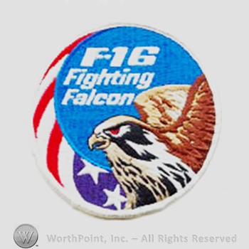 Weapon System Patch, Aircraft Patch : F-16 Fighting Falcon.