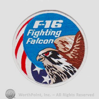 Weapon System Patch, Aircraft Patch : F-16 Fighting Falcon.
