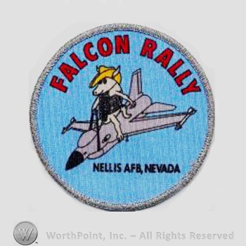Weapon System Patch, Aircraft Patch : F-16 Fighting Falcon Falcon Rally Upgrade Program.