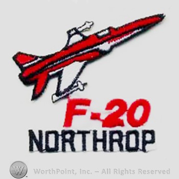 Weapon System Patch, Aircraft Patch : F-20 Tigershark.
