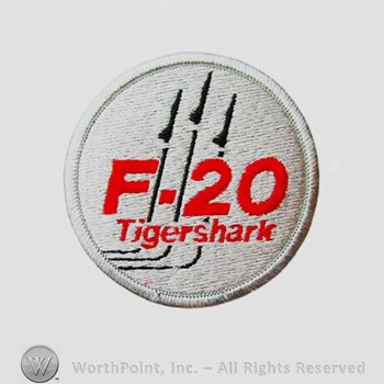 Weapon System Patch, Aircraft Patch : F-20 Tigershark.