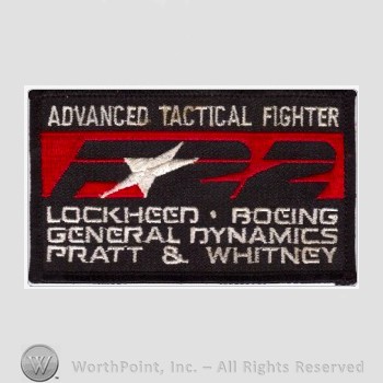 Weapon System Patch, Aircraft Patch : F-22 Raptor.