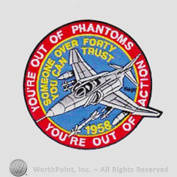 Weapon System Patch, Aircraft Patch : F-4 Phantom II.